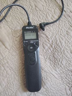 Phottix Wired Timer Remote Shutter Release Turn on $30 cash