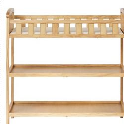 WOODEN CHANGING TABLE