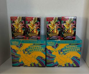 Ascended Heroes ETB and Booster Bundles