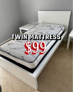 New twin mattress only $100