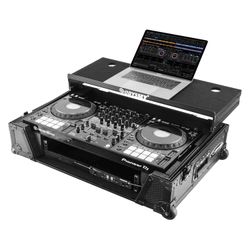 Open Box: Odyssey 810240 Industrial Board Glide Style 2U DJ Case Custom Fit for Pioneer DDJ-1000 DJ Controller