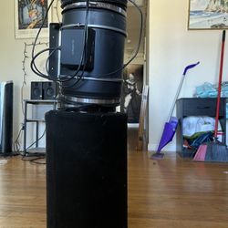 Inline Fan With Carbon Filter And Monitor 