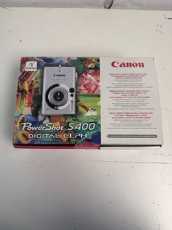 Canon PowerShot S400 Digital ELPH Camera