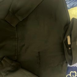 Black Essentials Hoodie