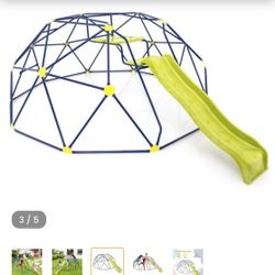 Climbing Dome With Slide
