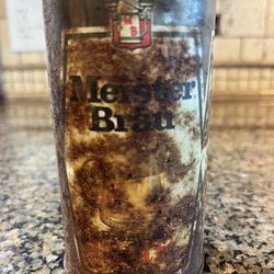 Meister Brau Draft pull tab Empty  beer can  Lots Of Patina!
