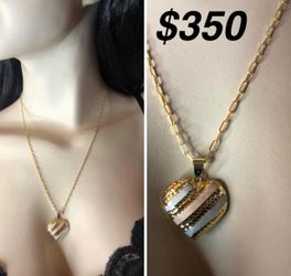 Cadena y dije/ Oro 14 K