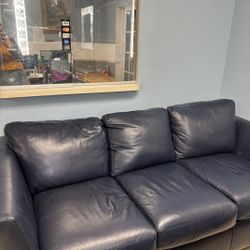 Real Leather Sofa