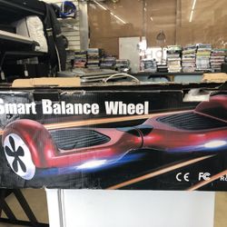 Hover Smart Board Chrome Balance Wheel Electric Scooter (Bad battery)