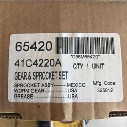 Garage Door Gear &sprocket NIB 41C4220A