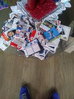 Baseball,NHL,basketball,football cards