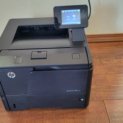 HP Laserjet Pro 400 M401dw Duplex  Wifi used Toner