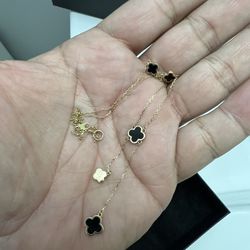 Authentic Golden Clef 14k Yellow Golf Necklace