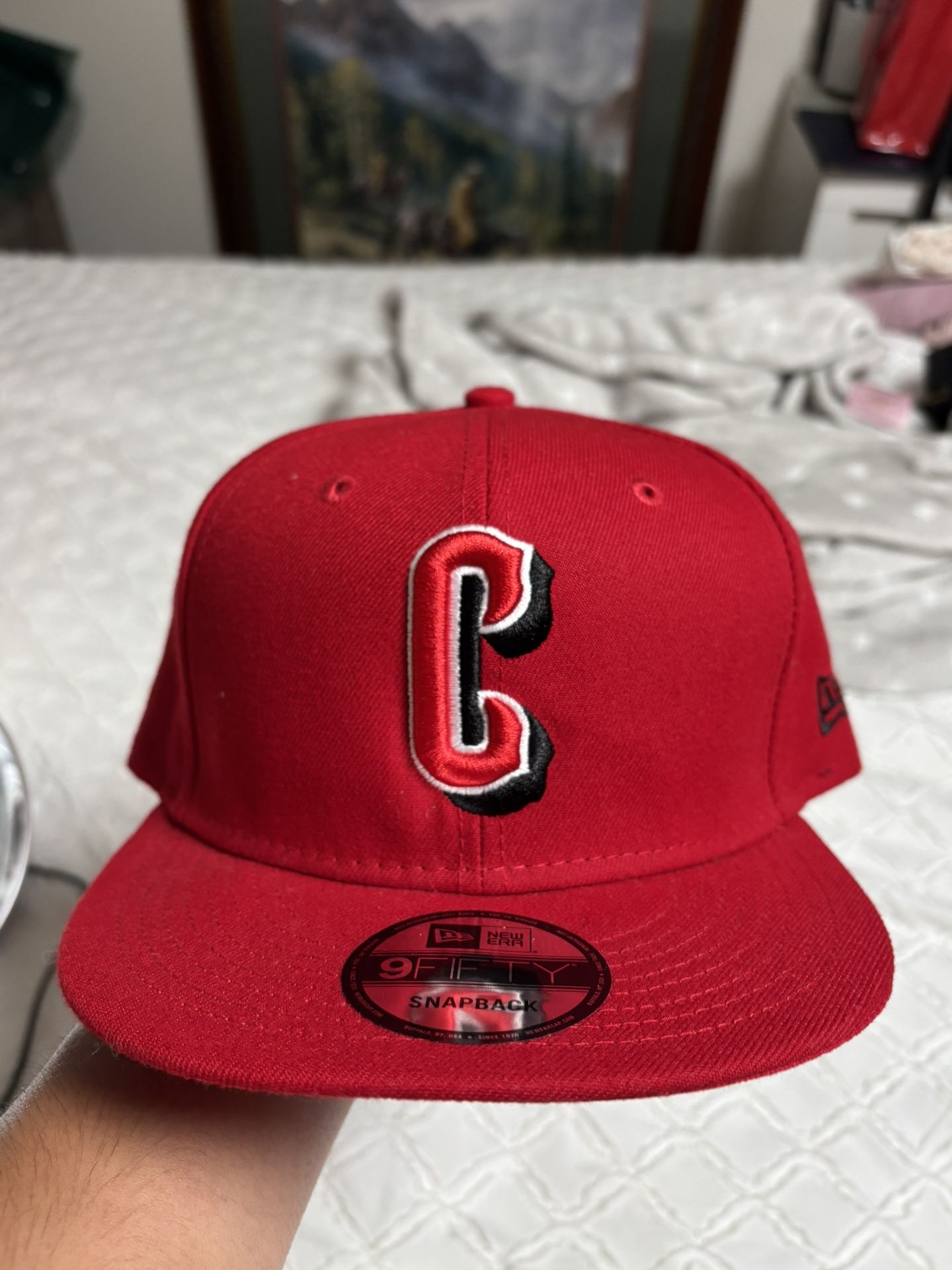 Red SnapBack Cincinnati Hat