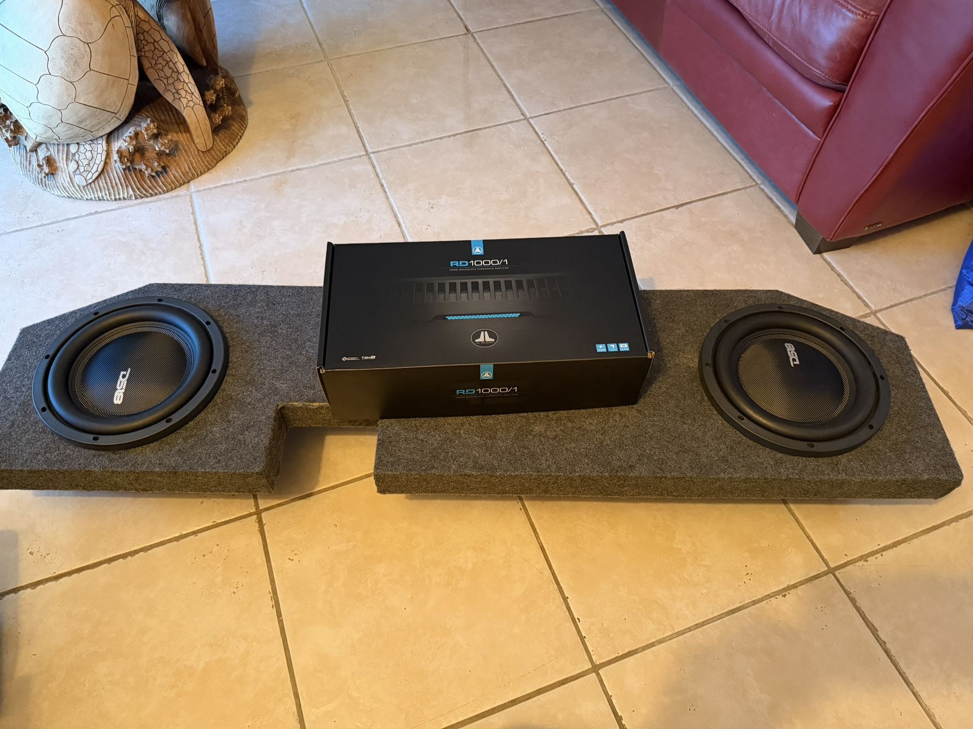 Brand New Truck Speakers In Box  Included Witu Amp