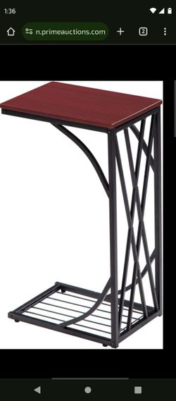Side Desk Tabletop C Style End Table New