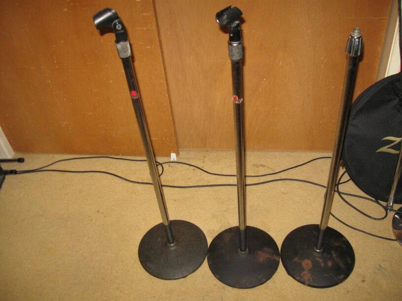 Vintage ATLAS Microphone Stands mic