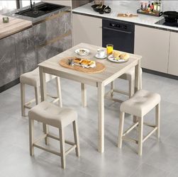 Patio Bar size dining table set