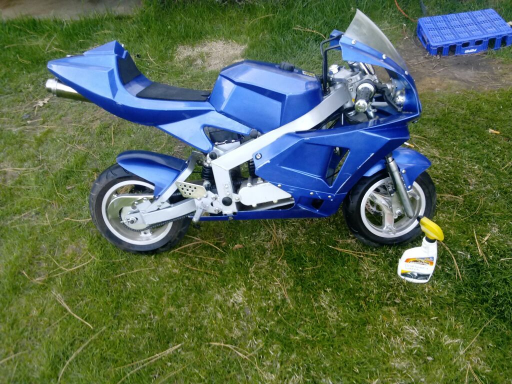 Pocket Rocket 2 stroke mini bike