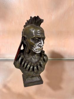 Mohawk Indian Warrior Bust