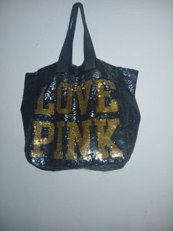 Pink sequence bag still for sale