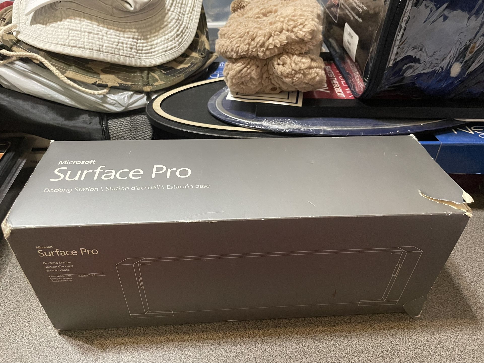 Docking station for Microsoft Surface Pro 3- missing power ac adapter