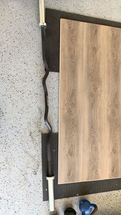 Rogue Rackable cerakote curl bar