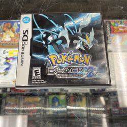 Pokemon Black 2 Complete $220 Gamehogs 11am-7pm
