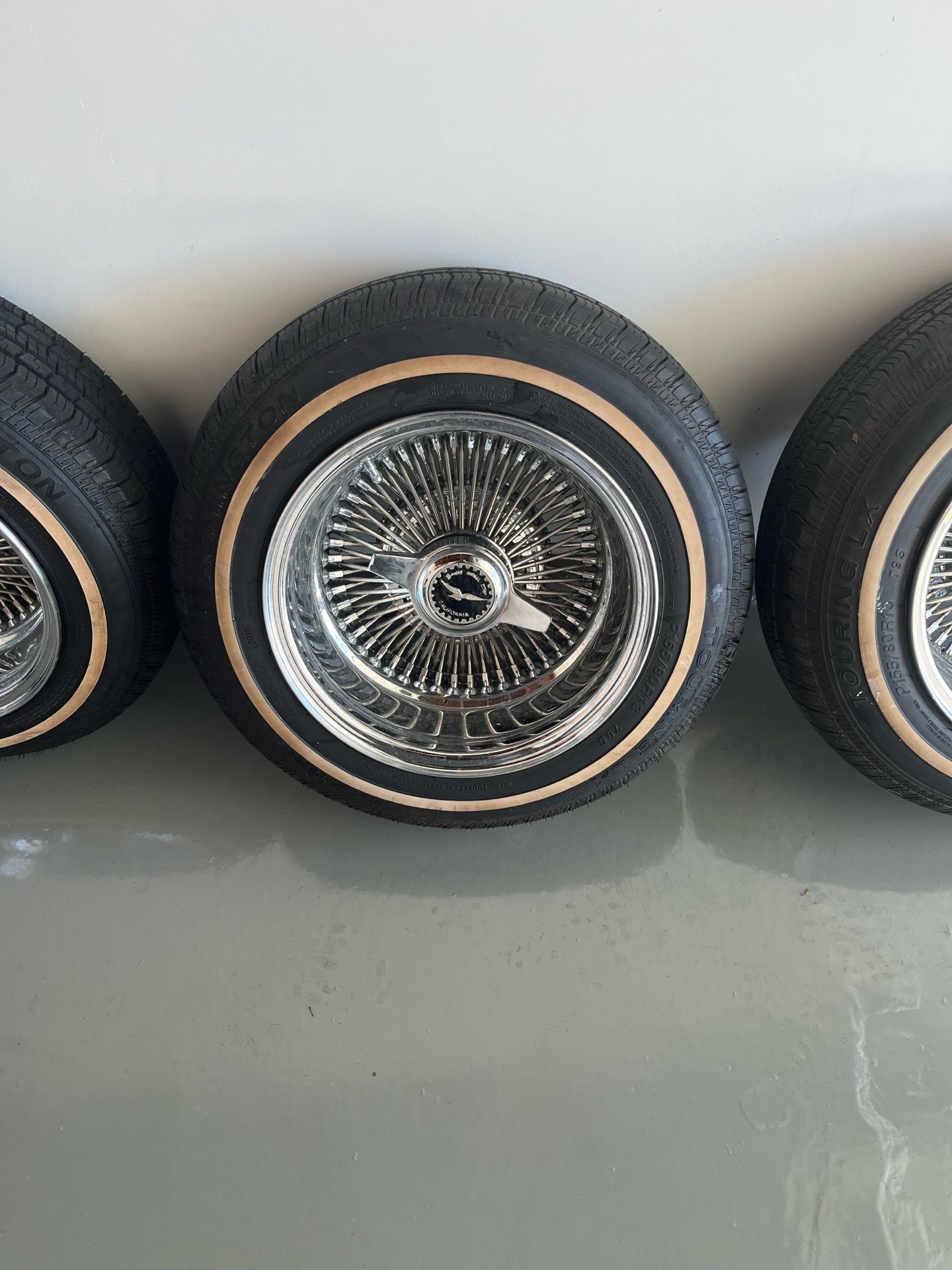 Zenith Rims 13 Inch Zenith Wire wheels 13x7 100 spoke w tires for Sale in Rancho Palos ...