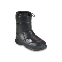 The North Face Womens Bootie Nuptse Shiny Fur 4 Waterproof Black