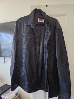 Mens leather jacket