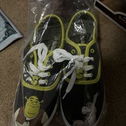 Shrek Vans Size 10 Brand New