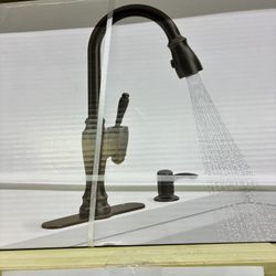 Kohler Arsdale Pull-Down Kitchen Faucet oil-rubbed bronze 