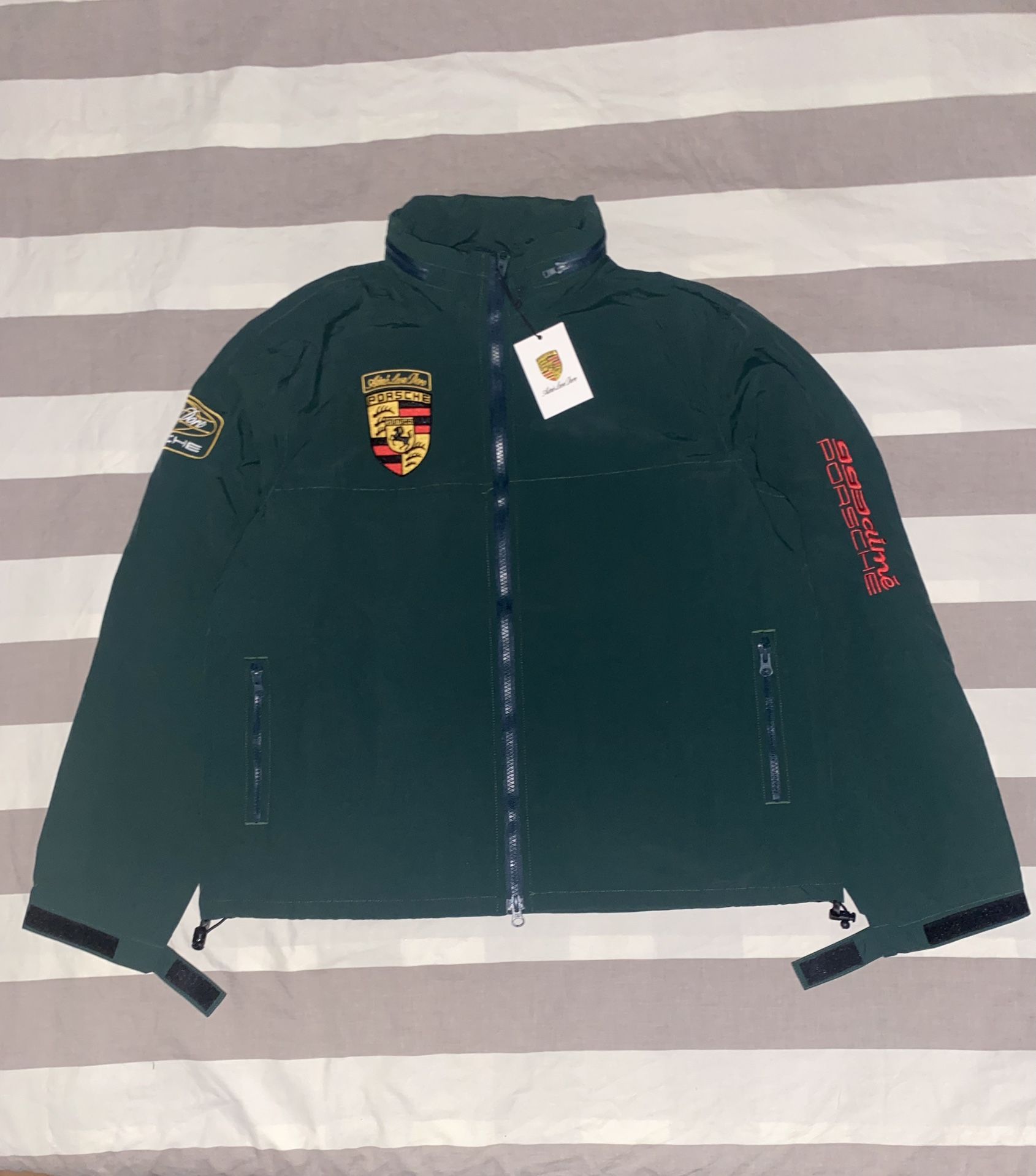 Aime Leon Dore Porsche Track Jacket Size Medium