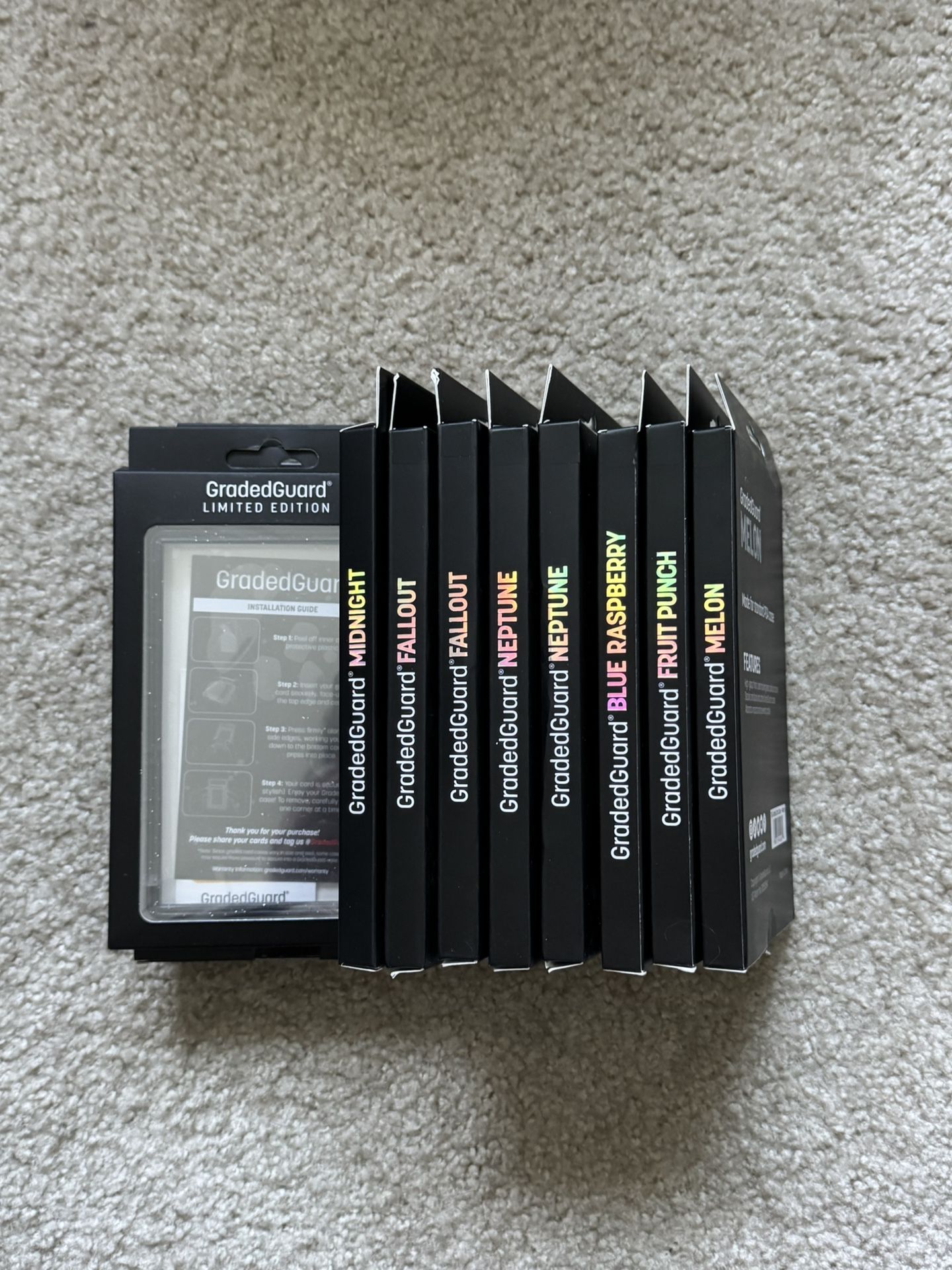Graded Guard Summer Sips Bundle, Nebula, Neptune, Fallout, Midnight