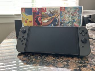 Nintendo Switch Scarlet And Violet Edition ( OLED Model )