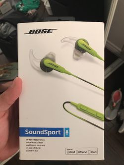Bose Soundsport in-ear headphones
