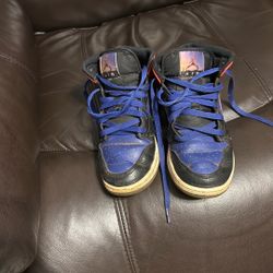 Nike Air Jordan 1 Mid SS (GS) 'Skyline'