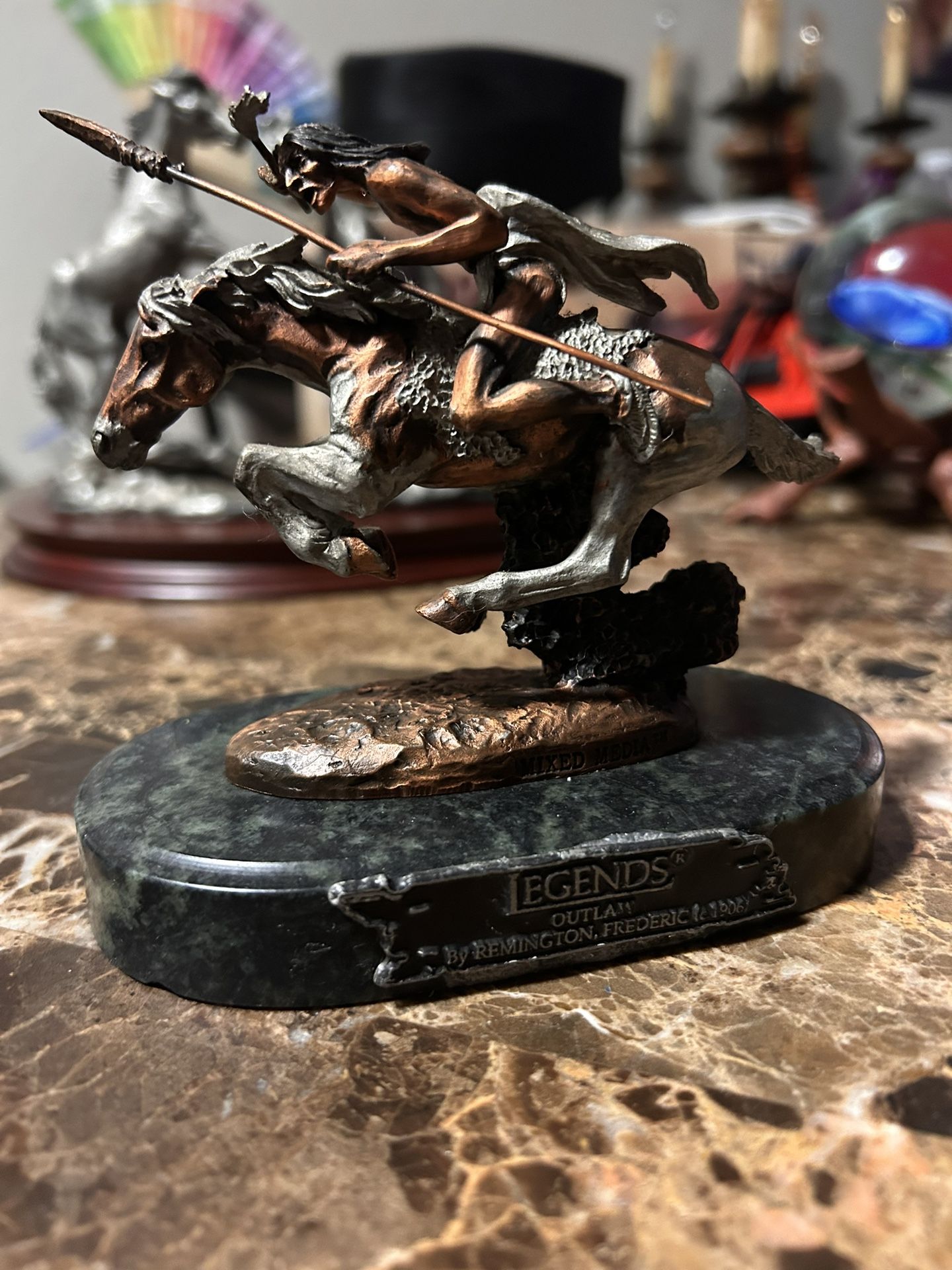 OUTLAW by Fredrick Remington. Legends