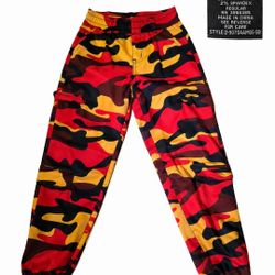 Camo Cargo Jogger Pants