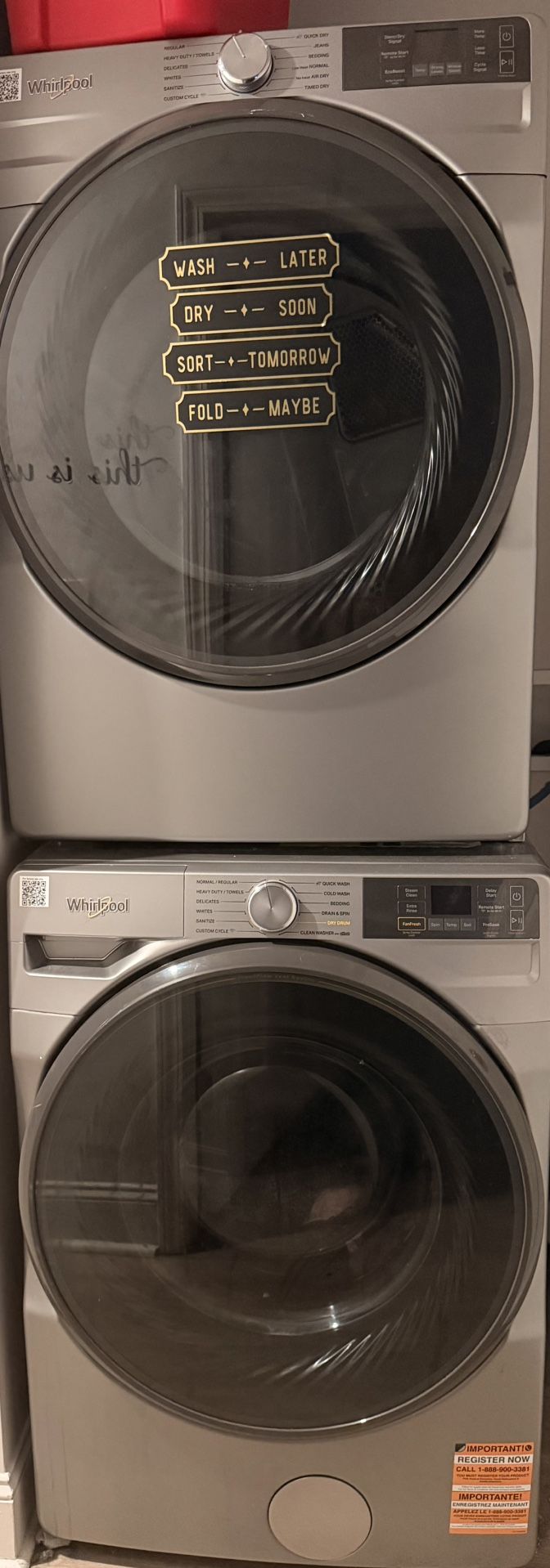 Laundry Room Upgrade! Whirlpool Deal!