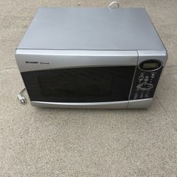 Sharp Carousel Microwave R-308JS SILVER