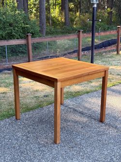 Mid Century Modern Danish Modern Teak Dining Table