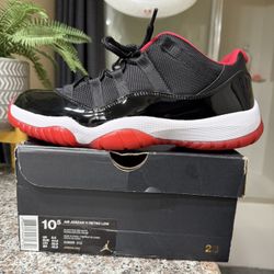 Jordan 11 Low Retro Bred