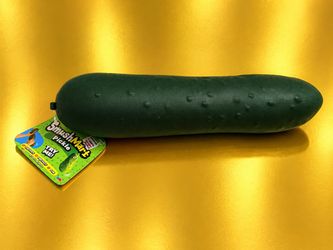 SmushMart Pickle Squishy Toy