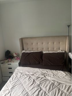 Cream Colored Headboard