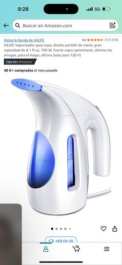 Plancha Para Ropa De Vapor 