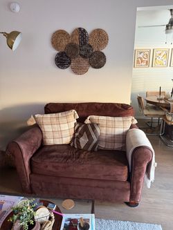 Versatile Brown Loveseat Sofa Sleeper
