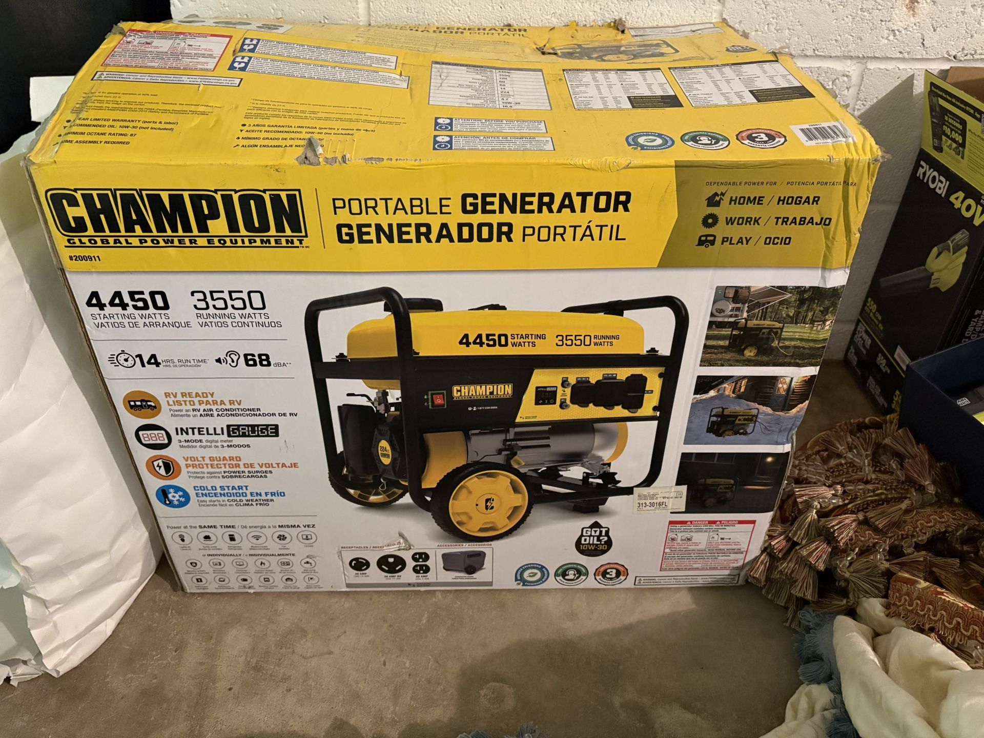 Champion 4450 Generator