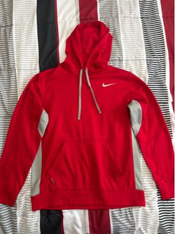 RED NIKE HOODIE